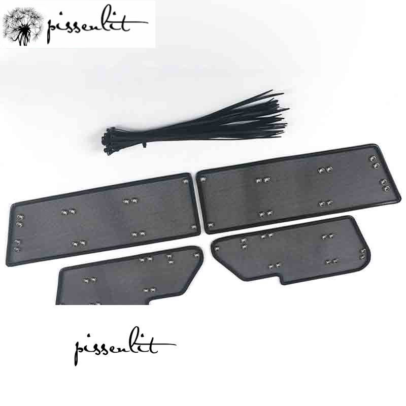 Car Metal Anti-insect Net Front Grille Insert Net Suitable for Toyota Fortuner 2016 2017 2018 2019 2020 Car Accessories