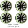 4PCS Hub Cap Car For Tesla Model 3 2017-2023 18 Inch Wheel Cap Replacement Automobile Wheel Hubcap Full Rim Cover Accessories