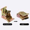 "Kang 90° Self-Locking Folding Table Hinge - Ideal for Coffee and Dining Tables"