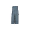 New Knitted Sweatpants Unisex Blue HR3479