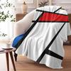 Geometrie Überwurf Weiche Flanell AC Decke Leicht Sommer Nickerchen Überwurf Gemütliche Decke für Sofa Bett Reisen Zuhause