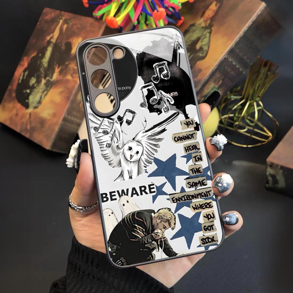 

Fashion Deftones Phone Case For Samsung Galaxy S26 S25 S24 S23 S22 S20 S21 Ultra Plus Fe Colored Silver Cover Galaxy S25plus