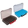 Double Sided Lure Box Breathable Ventilation Fall Protection Double Sided Fishing Box Anti Lost with