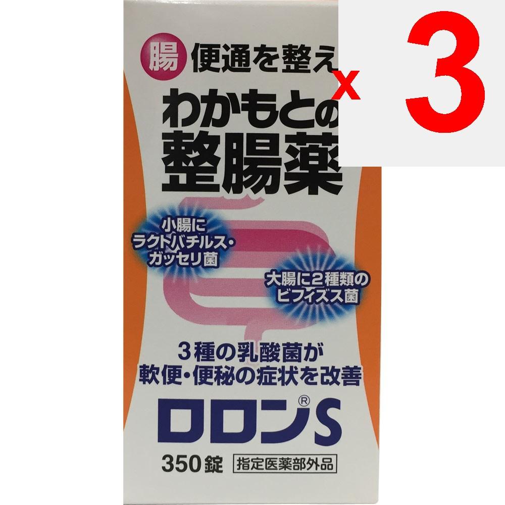 Waka Rolon MK Moto's Intestinal Health Supplement S 350 Tablets (Designated Quasi-Drug) Intestinal Preparations Efficacy: Regulates Bowel Movements (i