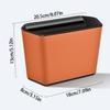 Leather Auto Door Storage Box Large Capacity Paper Napkin Organizer  Car Supplies