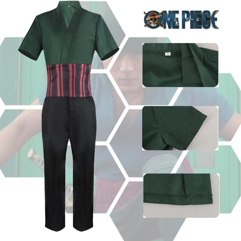 Authentic Zoro Cosplay Outfit For Men Anime-inspired Role Play Costume