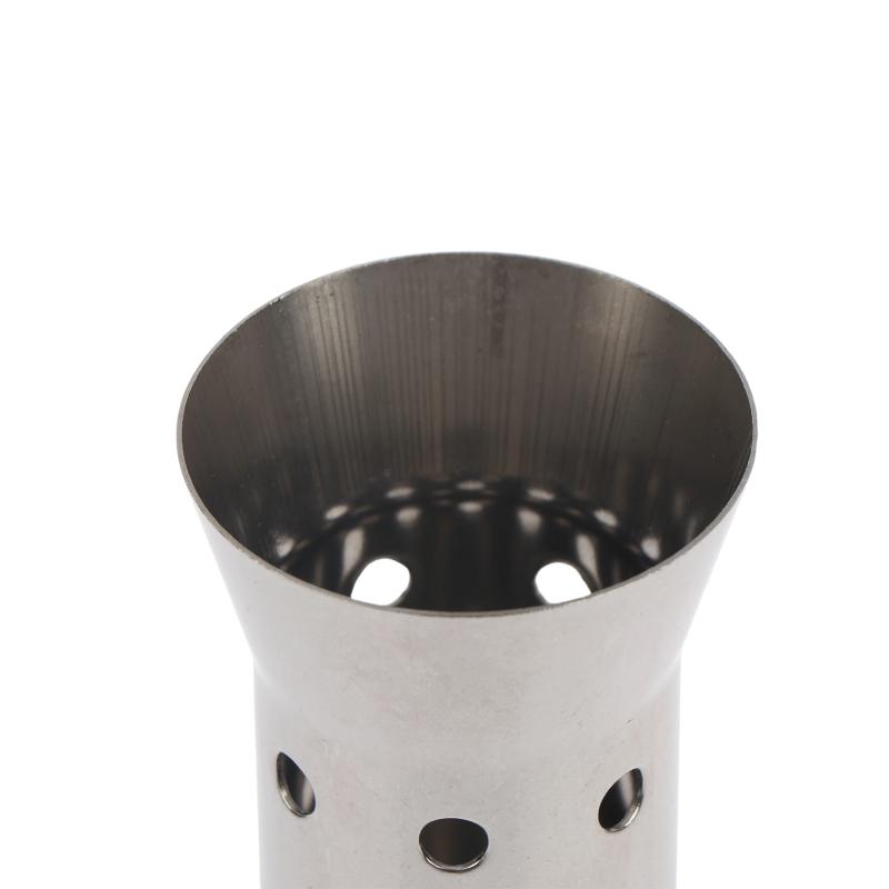 51Mm 60Mm Inlet Motorcycle Exhaust Muffler Adjustable Db Killer Noise Sound Eliminator Stainless Steel