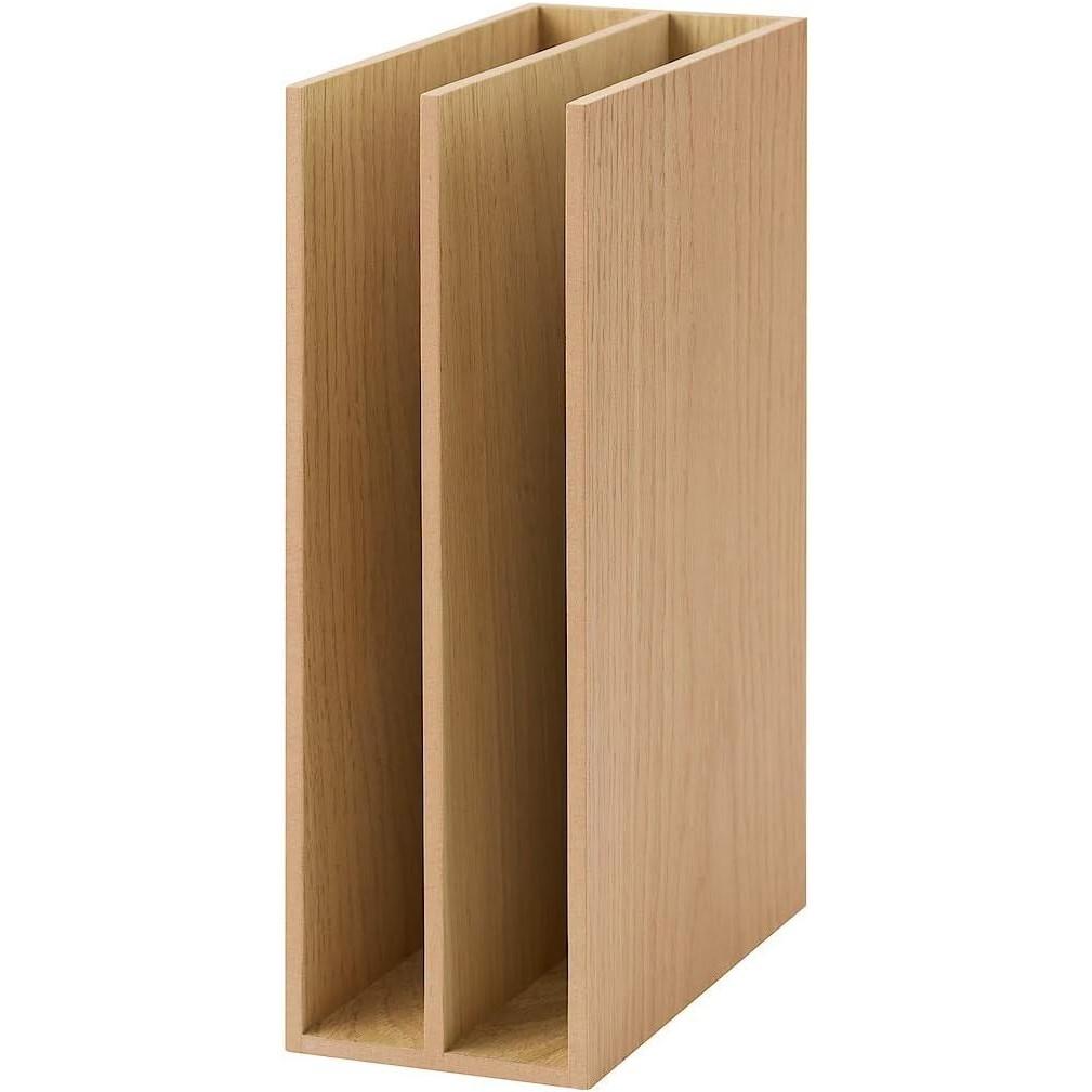 MUJI Wooden Document Stand A5 - 8.4 x 17 x 25.2cm, Desk Organizer, Japan