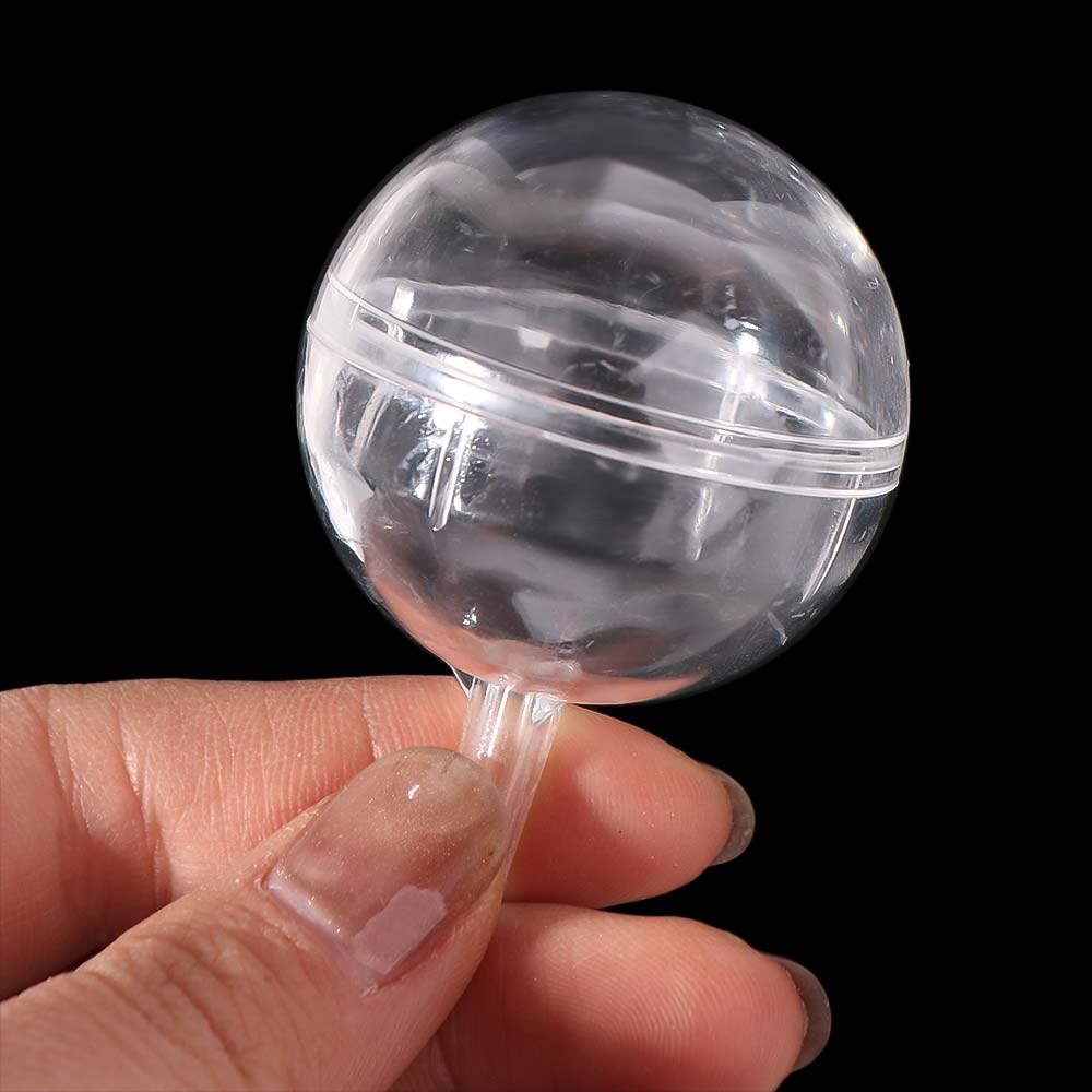 100pcs Transparent Chocolate Flower Plate Box DIY Handmade Plastic Chocolate Wrapper Case Practical Chocolate Ball Holder