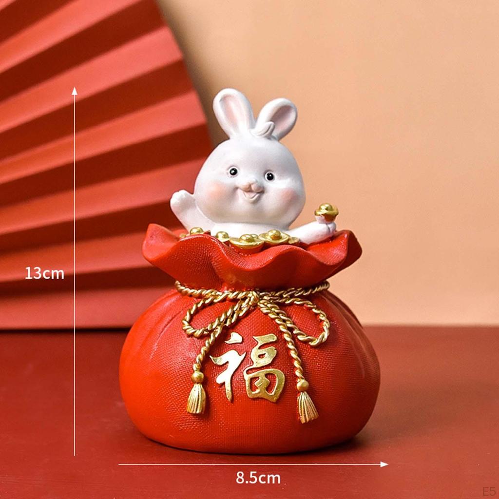 Statue Money Box Figurines Piggy Bank Crafts Storage Case Home Decoration Animals Sculpture for