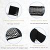 2PCS Universal Car Cargo Net with Adhesive Tape, 9.8×15.7in Trunk Storage Mesh Pocket Wall Mount Organizer Bag for Car RV SUV Boat Truck Camper Van