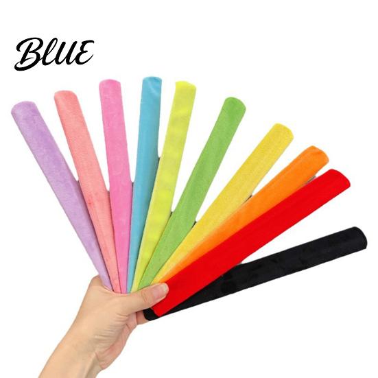 Charming Wrist Accessory 2Pcs Plush Wristband Automatic Adsorption Colorful Bracelet