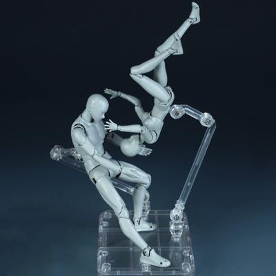 Yousheng Artists Figurine with Articulated Joints Sketching Painting Drawing Manikin Model Movable Joints Male Female Mannequin Poseable Figure
