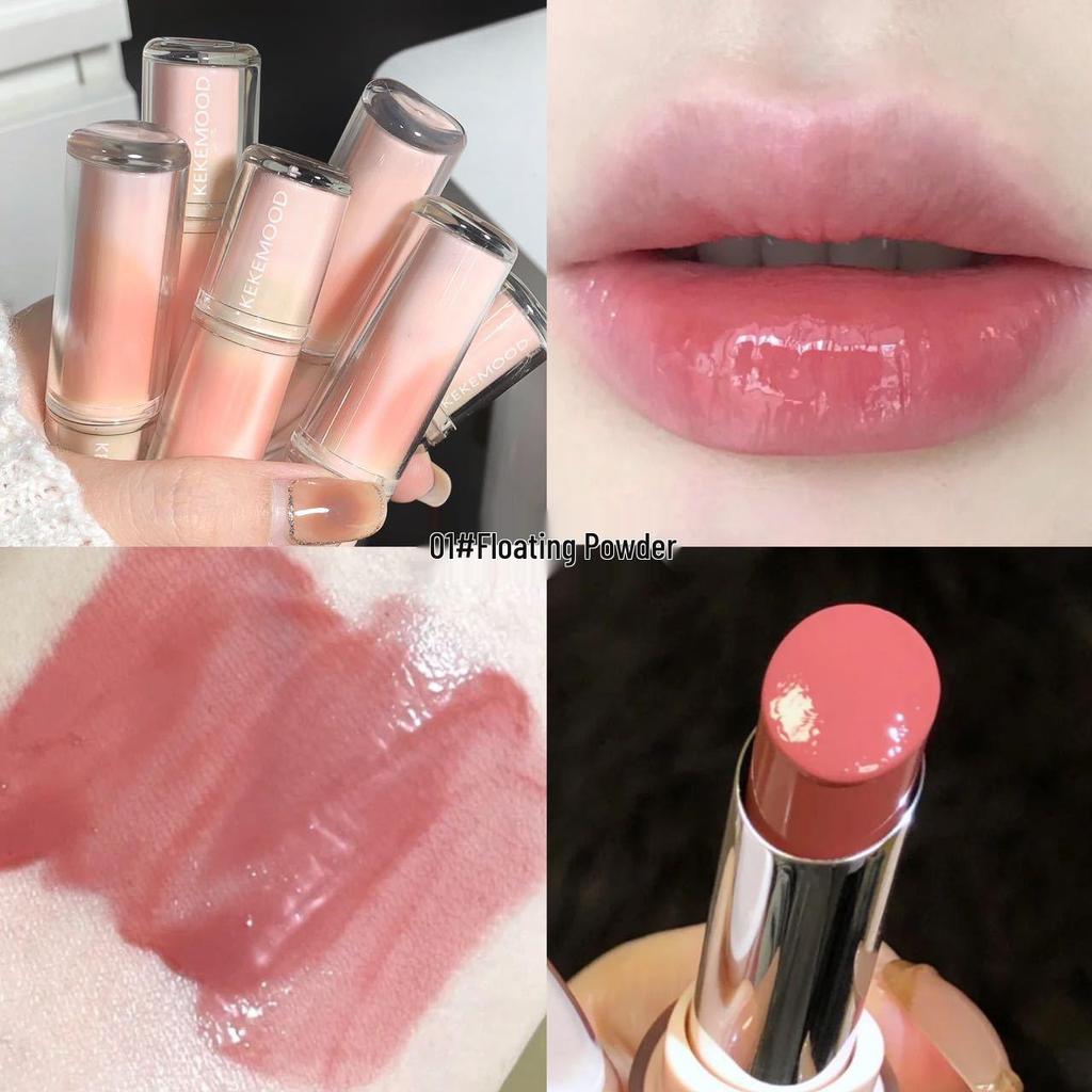 Luminous Hydrating Lipstick: Moisturizing Jelly Lip Balm for Women & Students