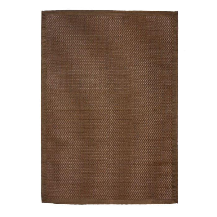 STRAW Braided Rug - MON BEAU TAPIS - 160 X 230 - Brown - Waterproof