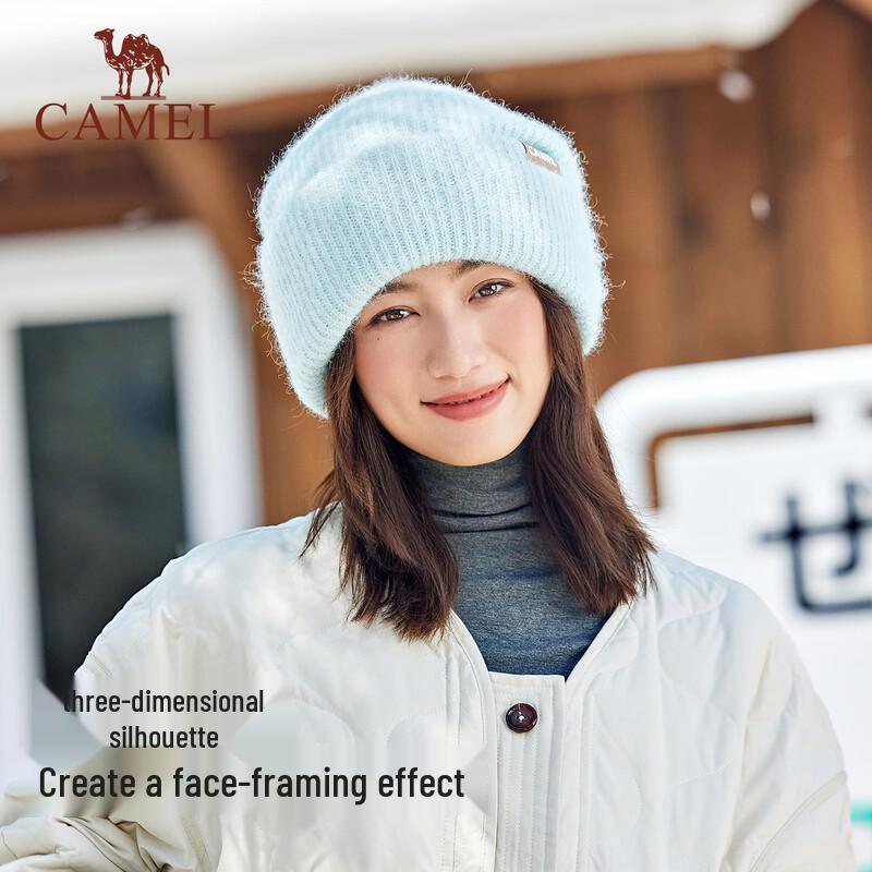 CAMEL Women s Mochi Knit Beanie Hat