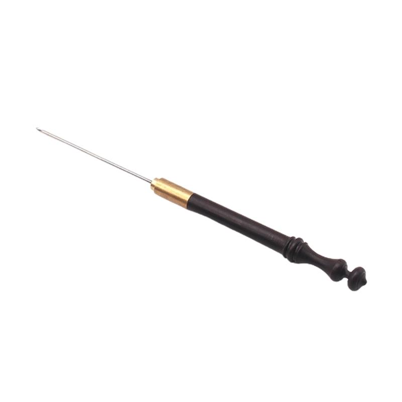 Crochet Hooks Ergonomic Crochet Hook Needle Wooden Handle for Crochet Yarn Thread/Beads Crochet Needle Knitting Tool
