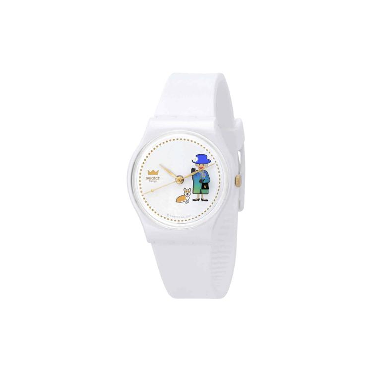 SWATCH Unisex White Watch STGZ711 STGZ711 White Dial
