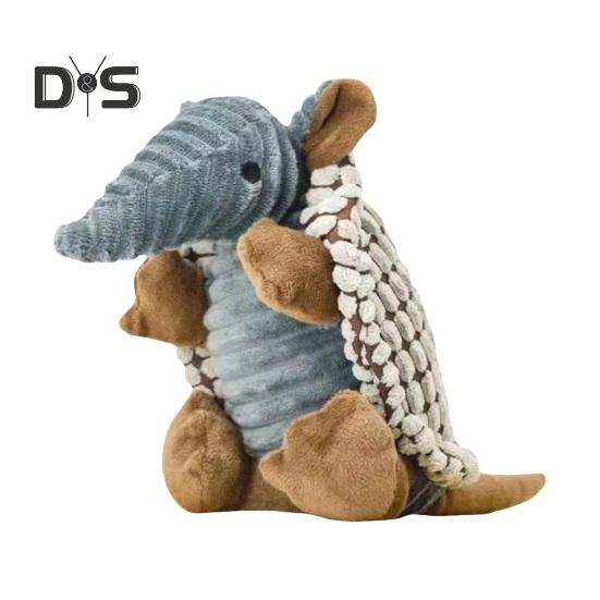 

Игрушка для жевания собак, устойчивая к укусам, ПП, хлопковый наполнитель, игрушка для собаки, кукла, игрушка в форме мультяшного животного, игрушка для домашних животных, звуковая игрушка для собак, избавляющая от скуки коричневый