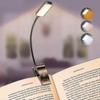 9 diod LED Światło do książki, Gritin 3 tryby ochrony oczu Lampa do czytania Lampa książkowa (ciepłe&zimne Białe Światło) -Bezstopniowe ściemnianie, Akumulatorowy, Długi czas pracy baterii, 4-