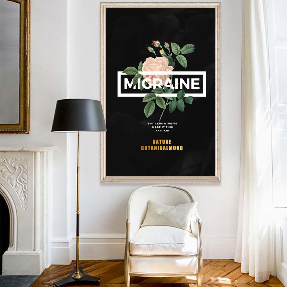 

Пейзаж растение цветок картина маслом черный фон искусство холст картина гостиная коридор офис украшение дома фреска без рамки 21*30cm No Frame