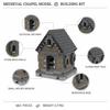 Modular MOC Medieval Village Building Blocks Set - Castle & House Brick Toy - Collectible Model Kit for Adults & Kids
