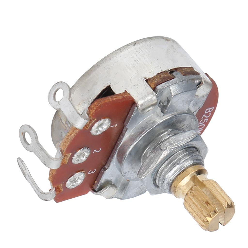 Guitar Potentiometers Audio Volume Taper Pot for Electric Bass Musical Instrument Accessories