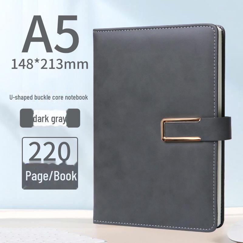 Customized A5 Thickened Notepad with Creative Buckle and Logo for Business