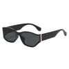 Hot-Selling Curved Glasses Cat Eye Sunglasses Women'S High-End Fashion Uv-Proof Sunglasses Sunglasses
