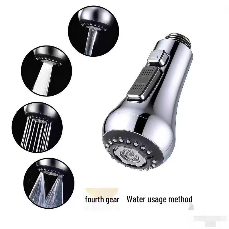 Pull-Out Kitchen Sink Faucet Spray Head - Small Shower Head Version