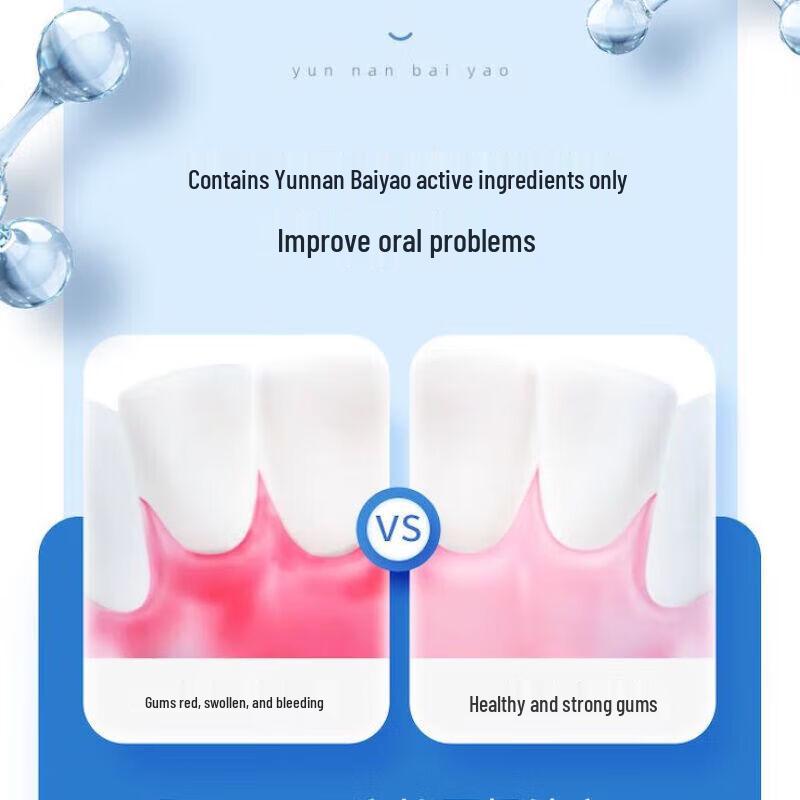 Yunnan Baiyao Spearmint Fresh Breath & Gum Care Toothpaste Twin Pack
