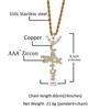 Hip Hop Trend Brand Diamond Cactus Jack Letter Pendant Necklace E-commerce