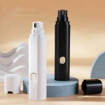 USB Charging Electric Dog Nail Grinder LED Light 2 Gears Speed Pet Nail Grinder Professional Quiet Operation Paw Grinder