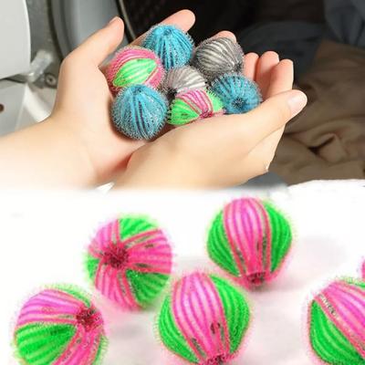 6/12Pcs Anti-winding Washing Machine Hair Filter Lightweight Laundry Ball  Household Laundry