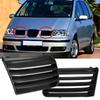 Front Bumper Grille Replacement Insert with Black Injection-Molded Construction for 2001-2010, 7M785365301C 7M785365401C
