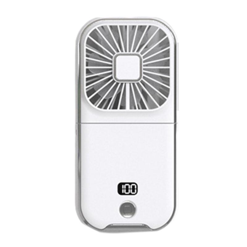 Mini Portable Hand-held Fan Charging Portable Fans Electric Fan Summer Cooling Fans Plastic Material for Outdoor Indoor