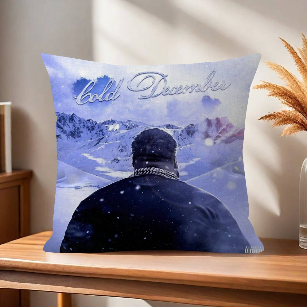 Hip Hop Rapper Rod Wave  Cushion Cover Car Throw Pillow Case For Sofa Car Christmas Gift 40x40cm 45x45cm