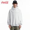 Coca-Cola Men's Gradient Plaid Stripe Heavyweight Hooded Sweatshirt