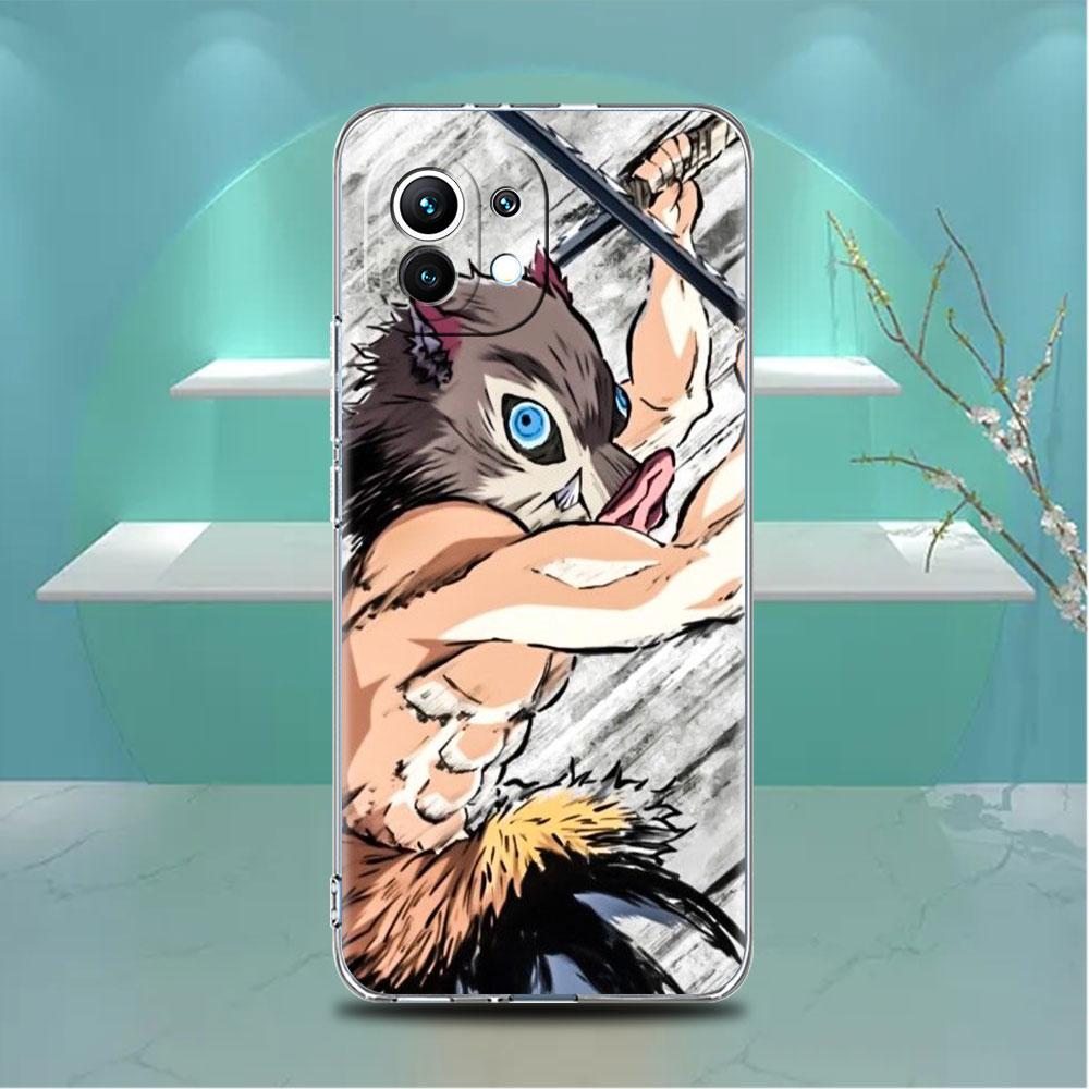 

Прозрачный чехол Demon Slayer Anime для Xiaomi Mi Poco X3 NFC M3 Pro F3 F1 11 Lite 12 Note 10 11T 9T прозрачный чехол для телефона Xiaomi Poco F3