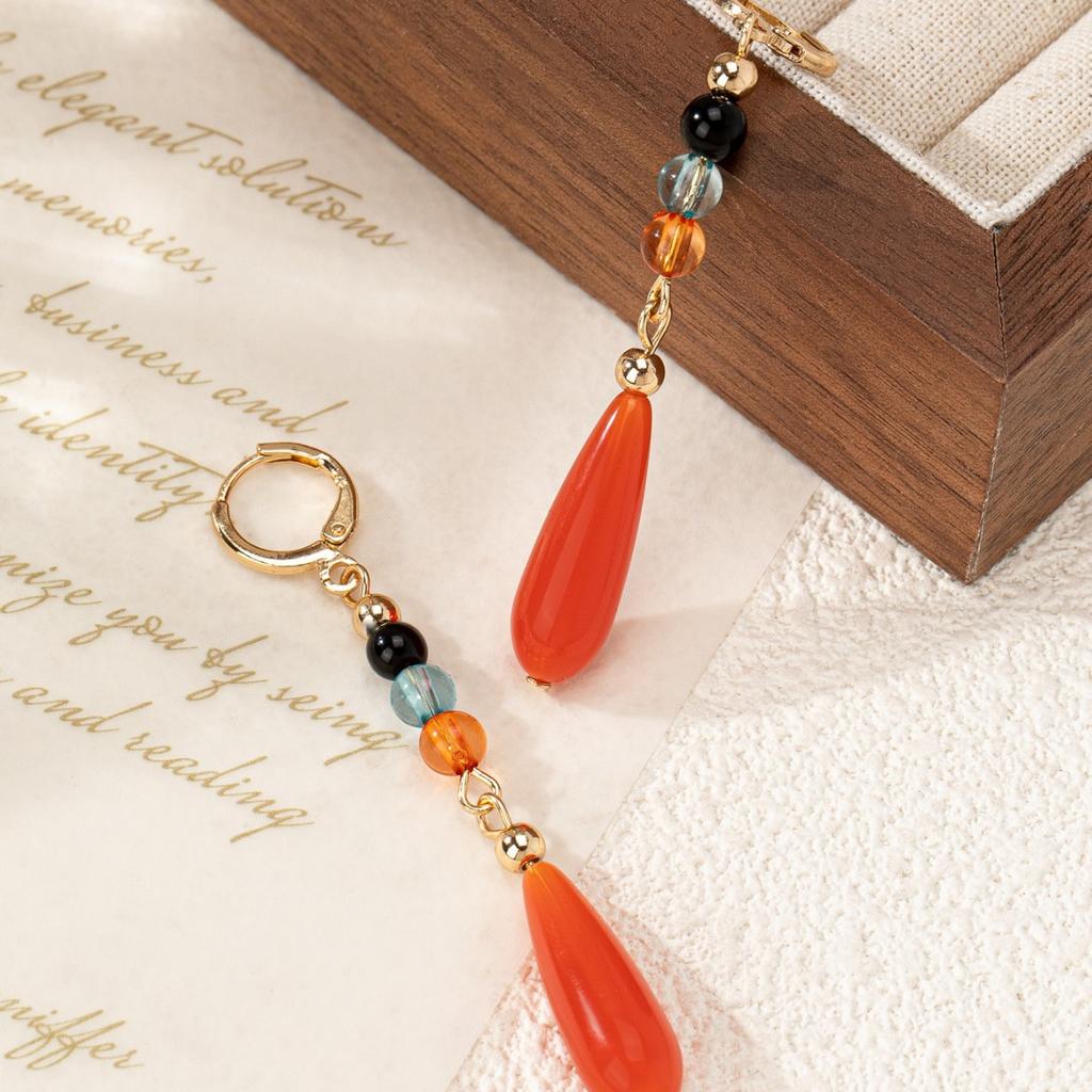 Trendy Chinese national style earrings design trendy long earrings