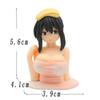 Cute Sexy Chest Shaking Ornaments Motorcycle Car Dashboard Decorations Kanako Collection Model Kawaii Anime Statue Funny Figure