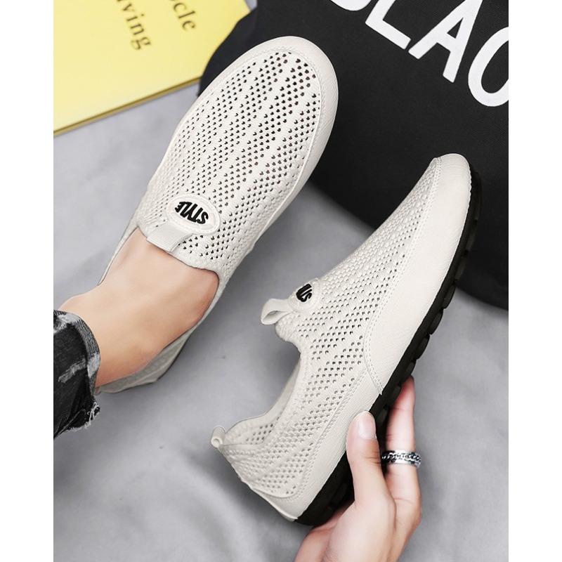 2025 New Men's Sneakers Breathable Mesh Men Casual Shoes Outdoor Non-Slip Big Size Loafers Walking Lightweight Male Tennis Shoes