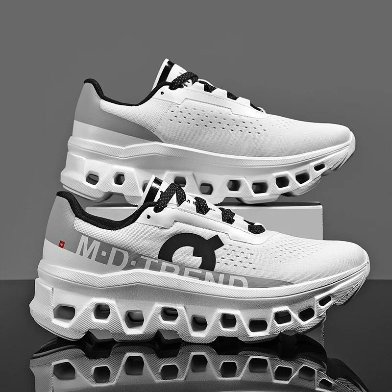 

Summer New Fashion Breathable Men s Shoes Cushioned Running and Sports Trendy 45