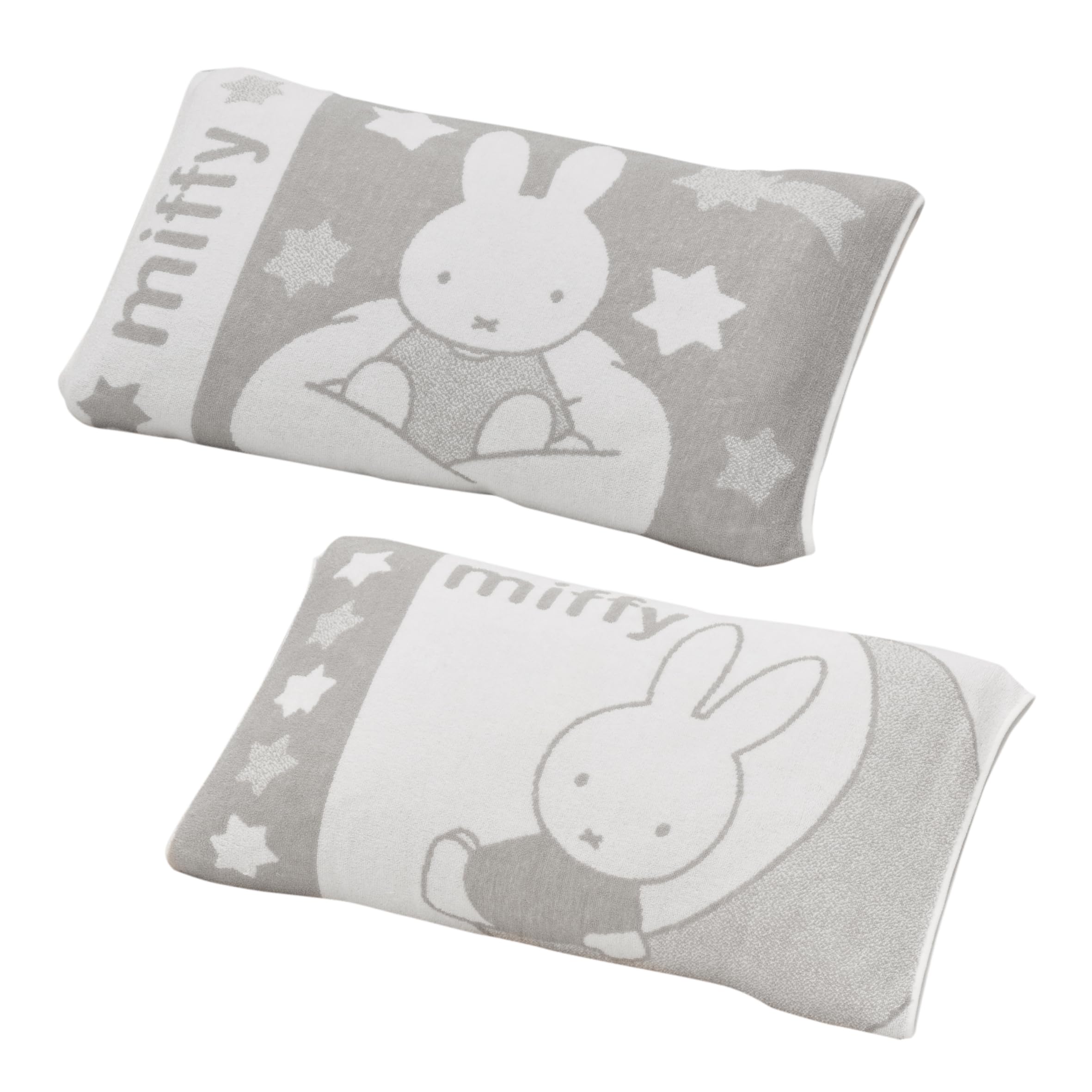 

Nishikawa Miffy Stretch Towel Ag Stretchable Fabric for a Variety of Pillow Sizes and Soft and Fluffy Terry Reversible XT64198667 Pillowcase,