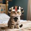Halloween Dog Pharaoh Costume Necktie Outfit Realistic Necktie For Large Dog Cosplay Costume