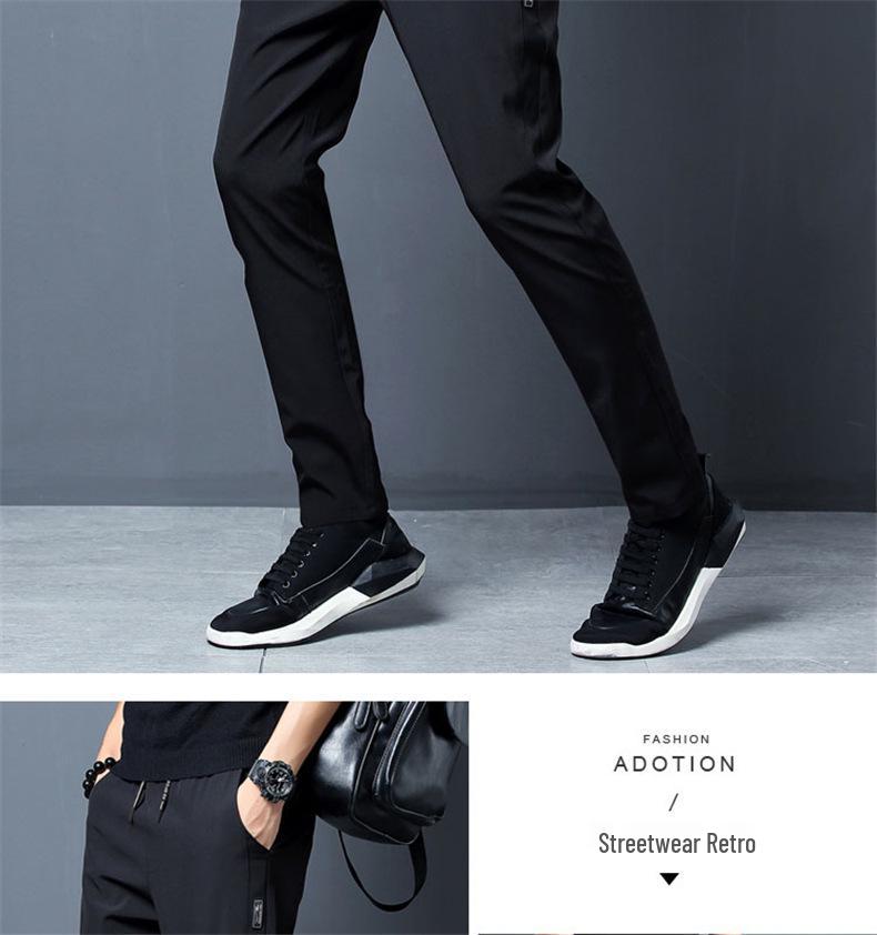 Men's Slim Fit Korean Style Breathable Skinny Casual Pants