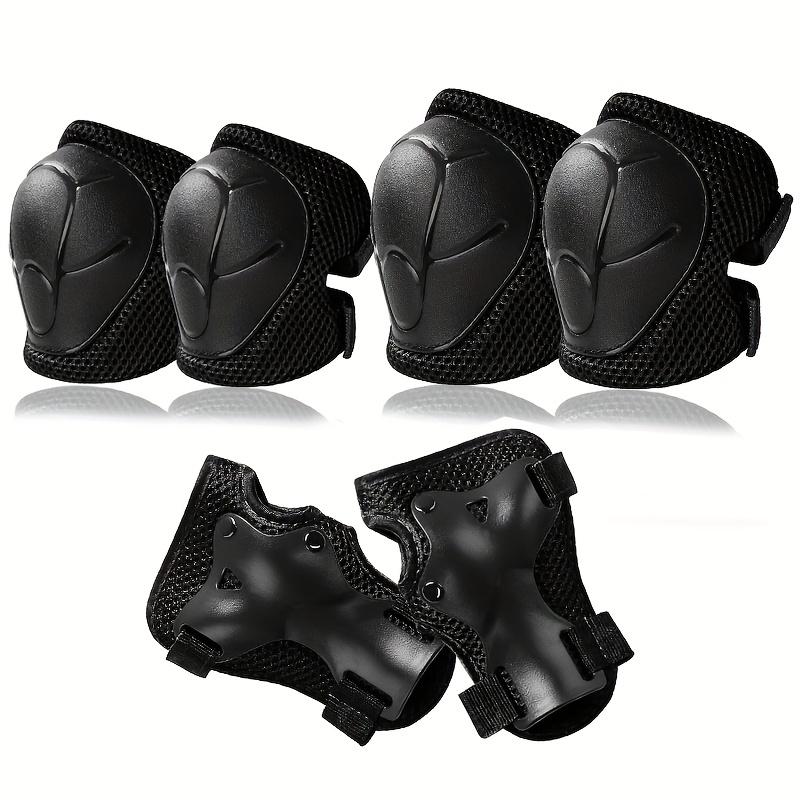 6pcs Kids' Sports Protective Gear Set for Ages 3-8 - Knee Pads, Elbow Guards, Durable PE Material, Shock Absorbent