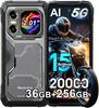 Blackview XPLORE 1 5G Mobilný telefón 36 GB + 256 GB 20000 mAh 6,78" Displej 64 MP Android 15 Smartfón