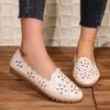 Fashion 2025 Fashion Ladies Shoes Shallow Women's Flats New Casual Hollow Out Light Soft Bottom Comfortable Non-Slip Flat Low Heels