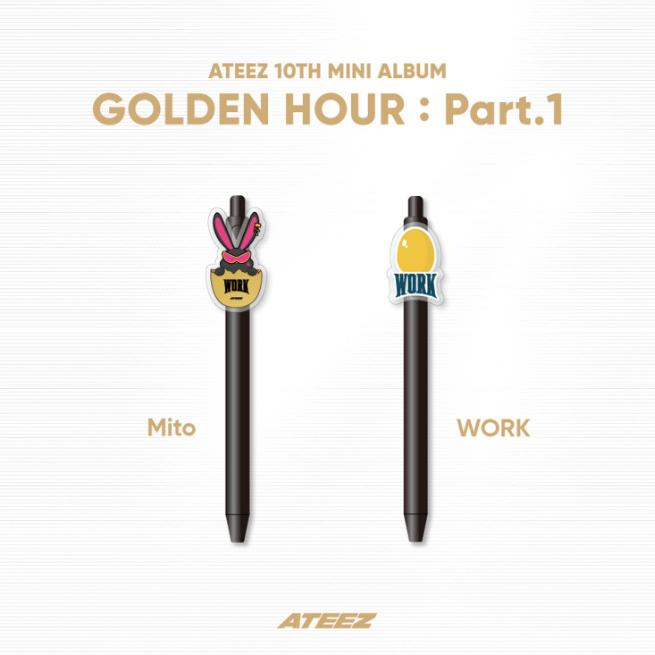

Предзаказ ATEEZ GOLDEN HOUR: Часть 1. Акриловая гелевая ручка 1st MD